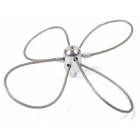 Алюминиевая щётка с тросами к набору TURBO 370 мм (112402)